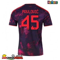 Camisa de Futebol Bayern Munich Aleksandar Pavlovic #45 Equipamento Alternativo 2026-27 Manga Curta